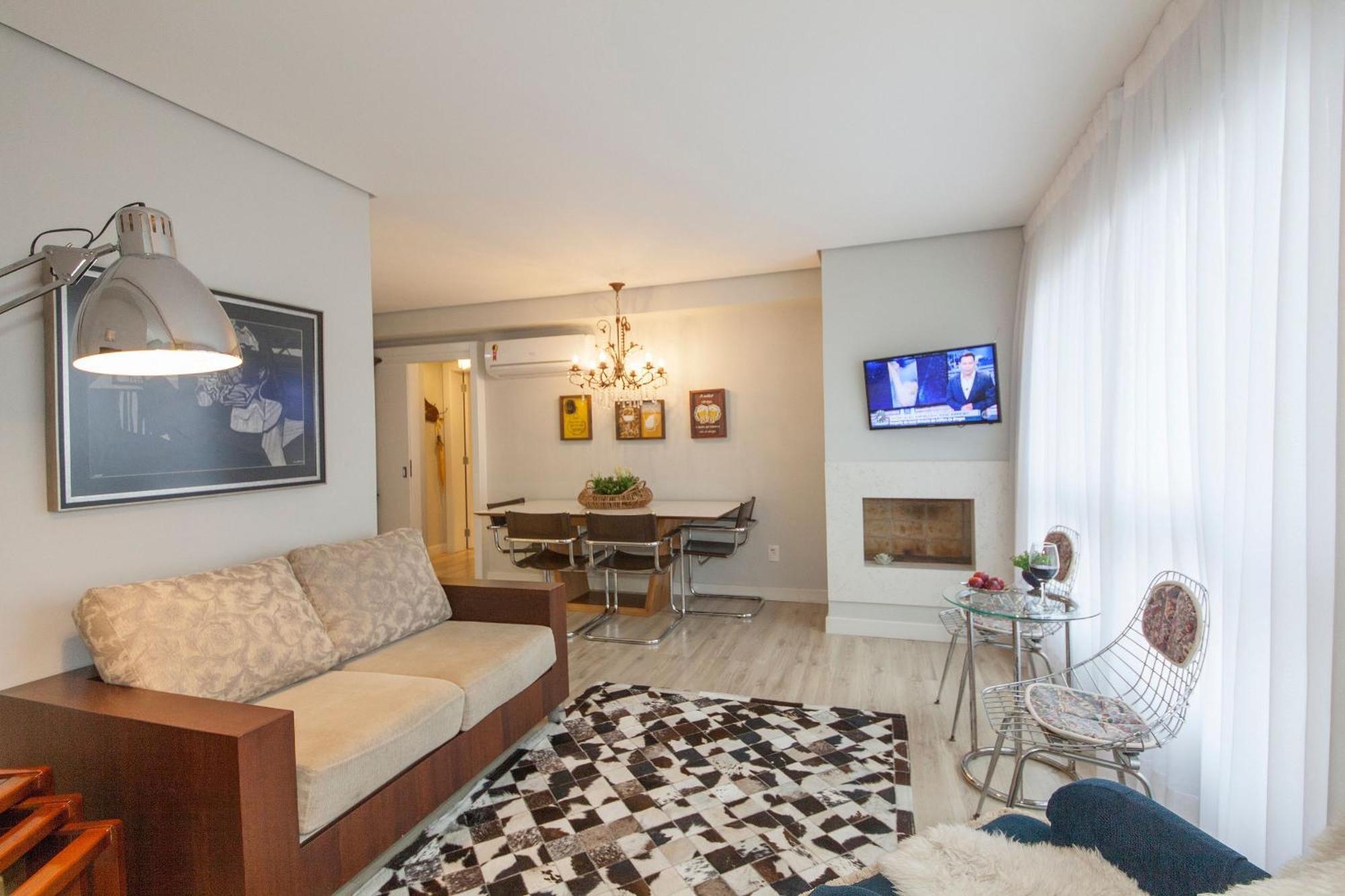600 Metros, Rua Coberta - Centro Via Florida Apartment กรามาโด ภายนอก รูปภาพ